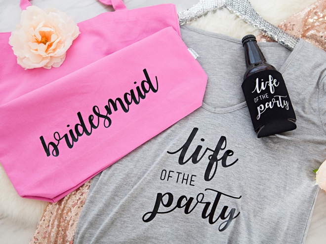 Learn how to DIY your own Bachelorette party swag!