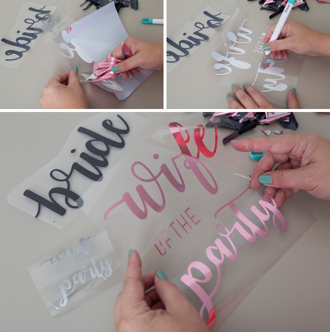 Learn how to DIY your own Bachelorette party swag!