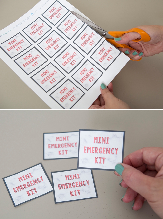 How to make your own mini-emergency kits!