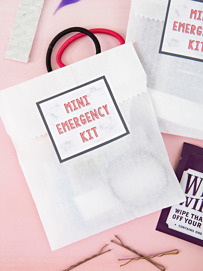 How to make your own mini-emergency kits!