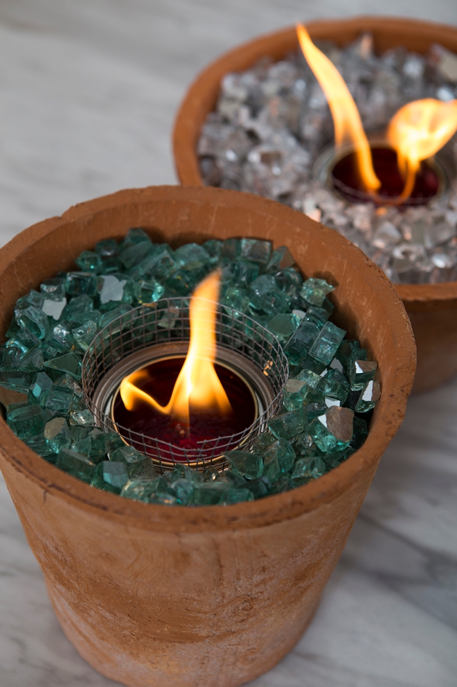 You HAVE To See These DIY, NonToxic Table Top Fire Pits!