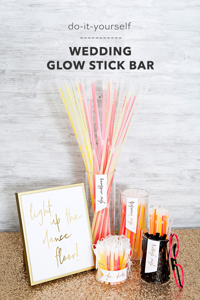 wedding glow sticks for reception