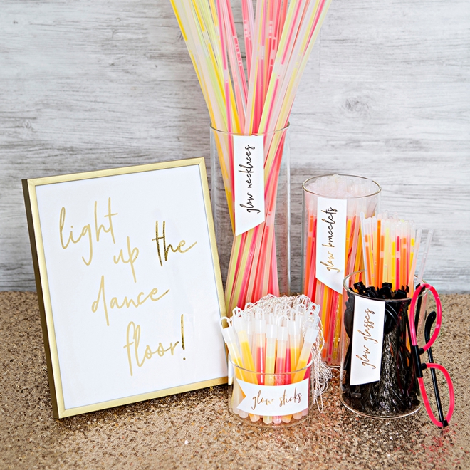 Wedding glow hot sale sticks