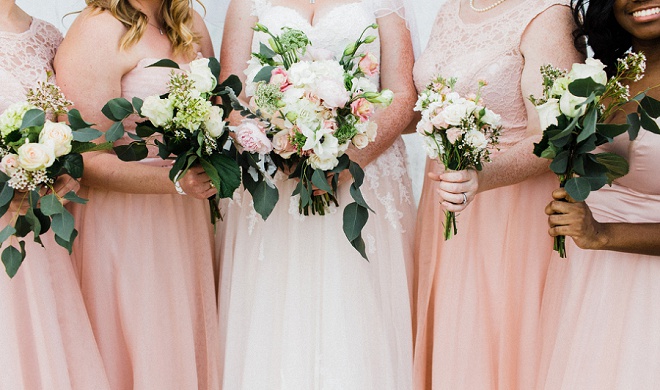 Get ready to swoon over this super gorgeous DIY Flour Mill Wedding!