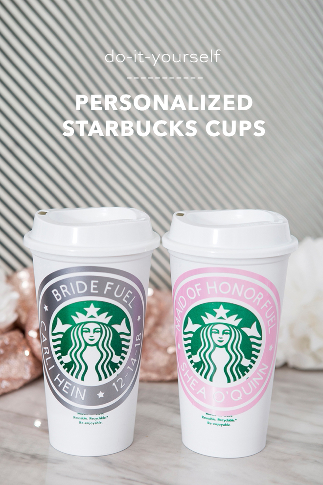 These Personalized To-go Starbucks Cups Are The BEST!!