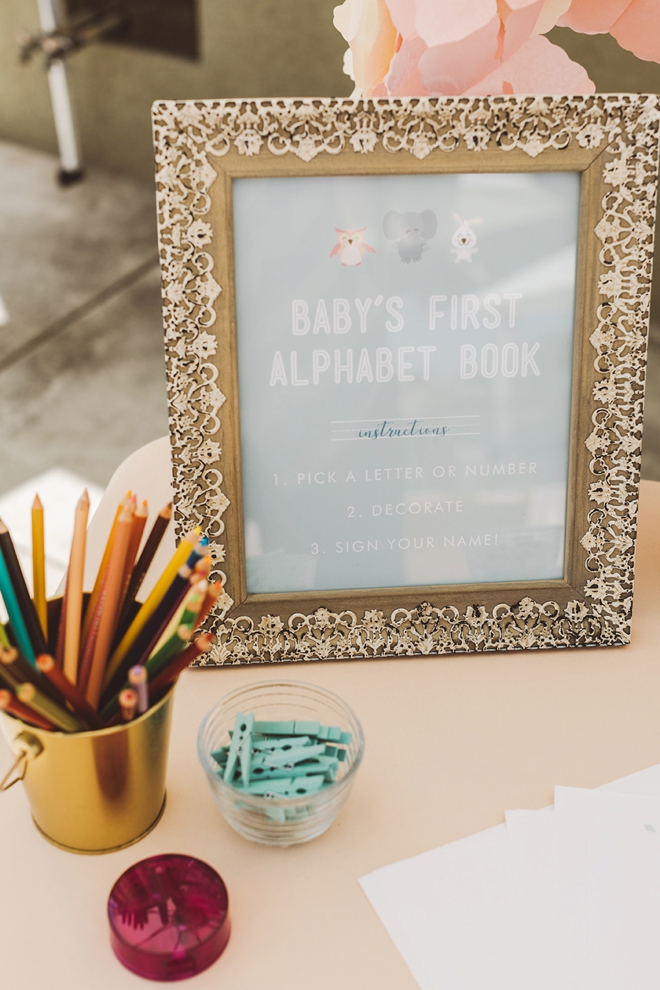 Baby's First Alphabet printable book!
