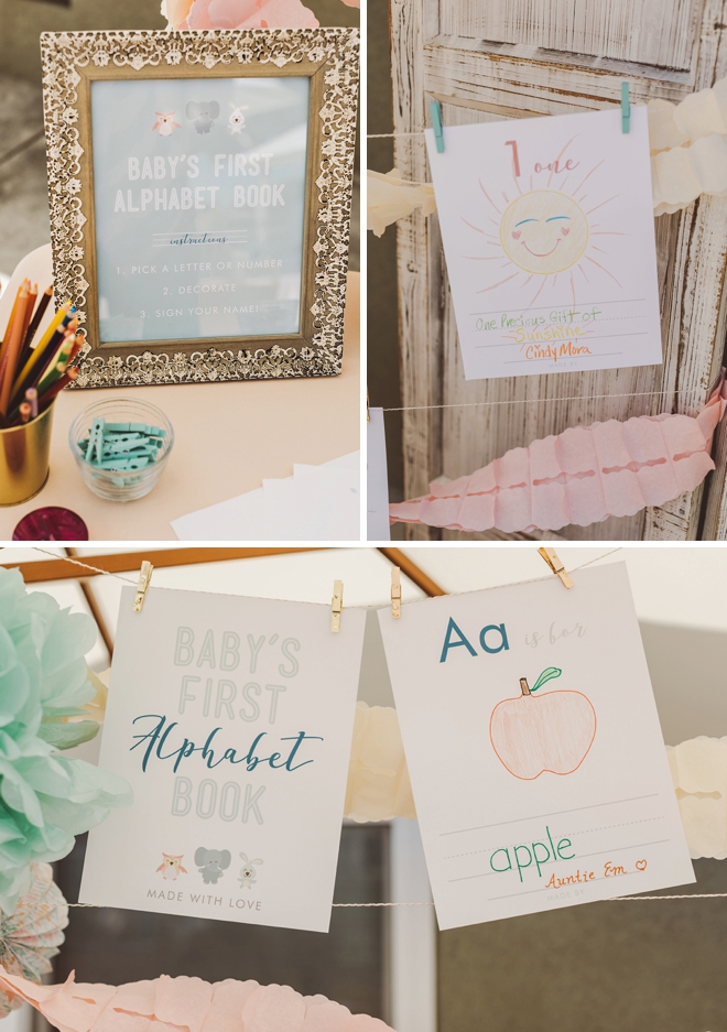 This FREE printable baby's first alphabet book is the absolute cutest!