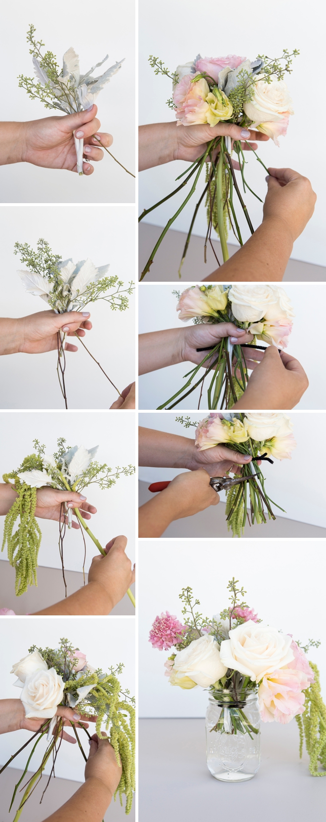 Learn how to arrange your own centerpiece bouquets!