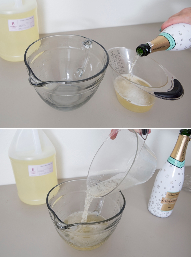 DIY Champagne Bubble Bath, wow how awesome!