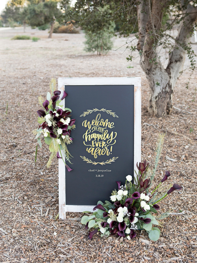 Learn how to make flower arrangements for wedding signs!