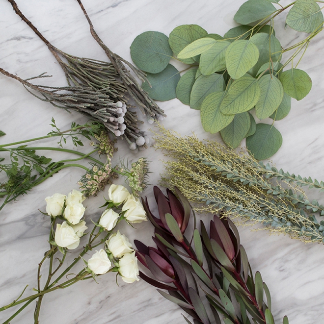 Oxblood and Sage DIY Combo Flower Pack from Fifty Flowers