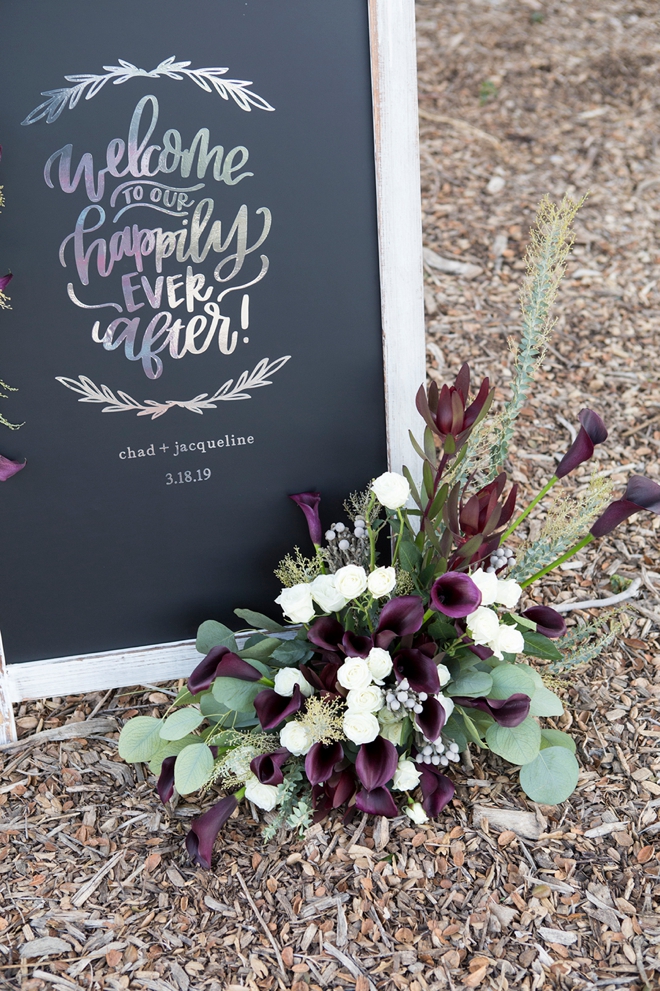 Learn how to make flower arrangements for wedding signs!