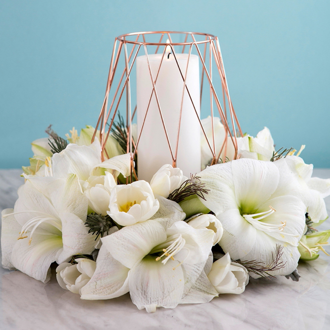 These DIY Wedding Table Wreath Centerpieces Are Gorgeous And Easy!