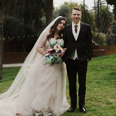 We're loving this super darling and unique DIY wedding on the blog now!