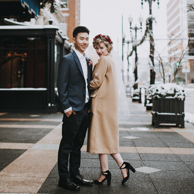 We cannot get enough of this couple's gorgeous elopement!
