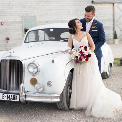 We're crushing on this gorgeous winter wedding on the blog now!