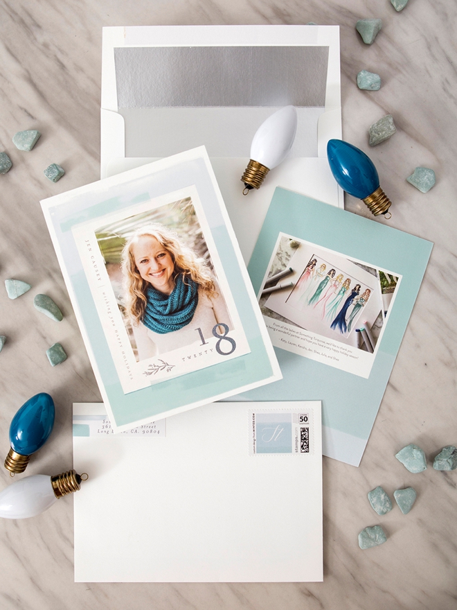 Something Turquoise Holiday Cards by Minted