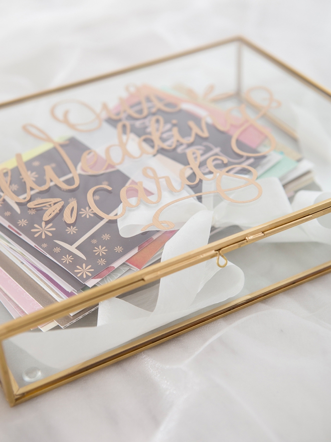 This DIY Wedding Card Box Is SO Stunning, You NEED To Make It!