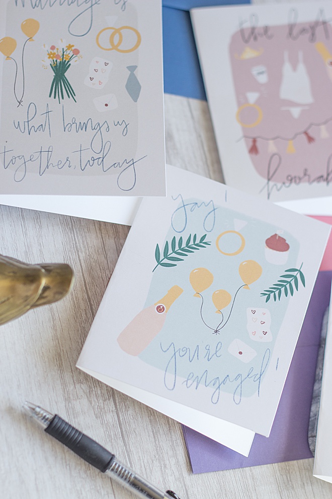 These FREE wedding printables from Hein & Dandy will be the best gift!