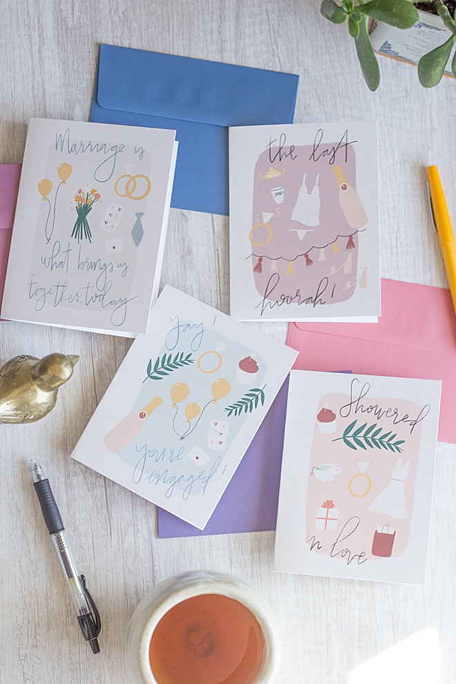 How CUTE are these free printables from Hein & Dandy?!