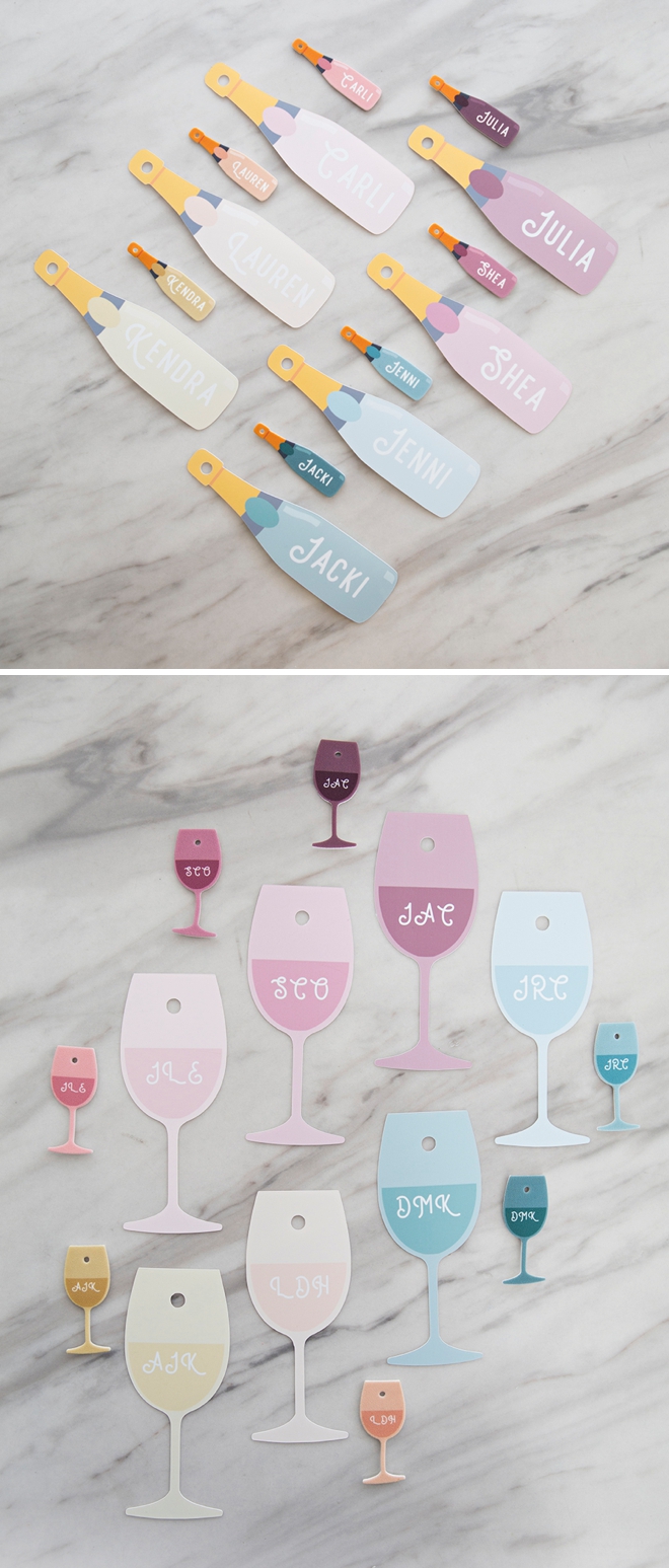 Learn how to make wine charms out of shrinky dink using your Cricut!
