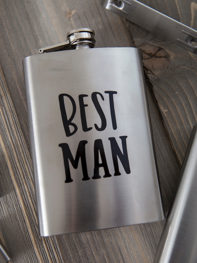 Awesome ideas on personalized stainless steel gifts for groomsmen!