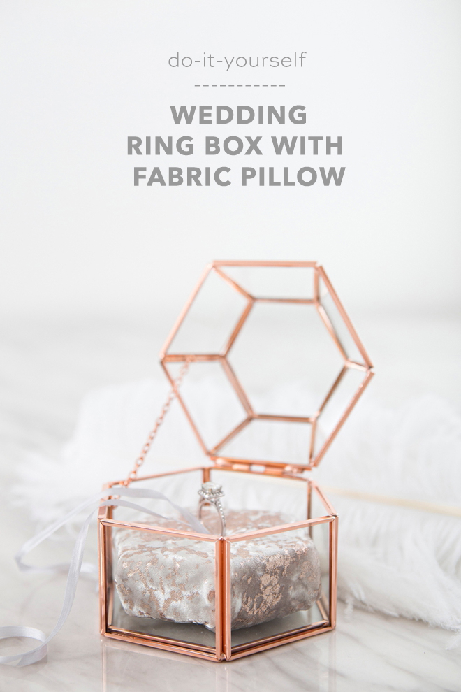 These Diy Hexagon Glass Ring Boxes Are Adorable