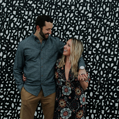 We're LOVING this super fun and gorgeous New Jersey engagement session!