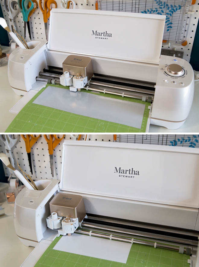 Personalize your own Mom and Dad wedding day gifts with Cricut!