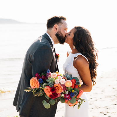 We're in LOVE with this stunning backyard Sandy Hook wedding!