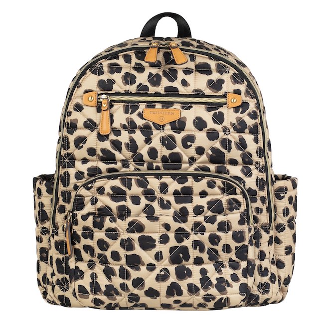 MEOW! A diaper bag that doesn't even look like a diaper bag. This diaper bag backpack is totally something I'd wear!