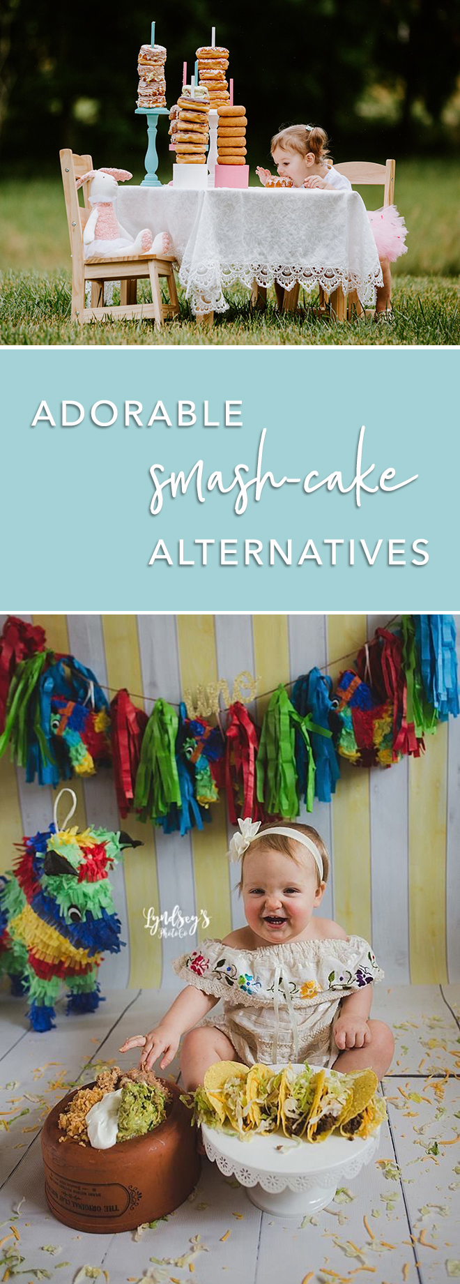 Adorable "smash-cake" alternatives for your babies first birthday