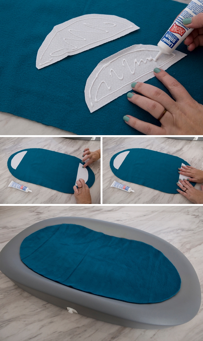 How to make fleece liners for your Hatch Baby Changing Pad