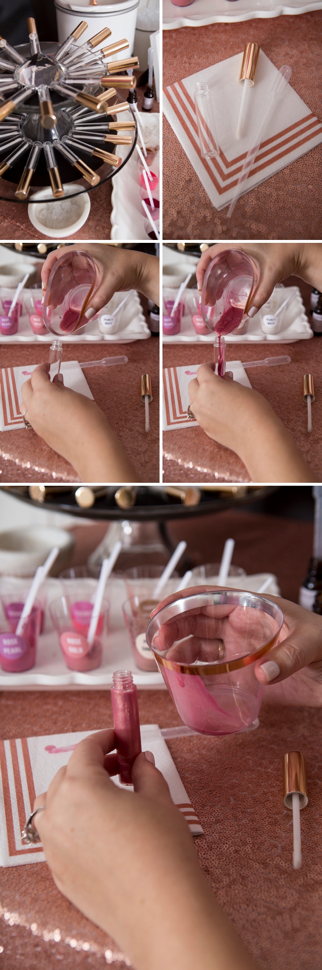 Learn how to make your own custom lip gloss!