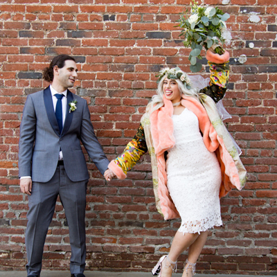 This super bright and colorful DIY wedding is SO fun! Don't miss it!