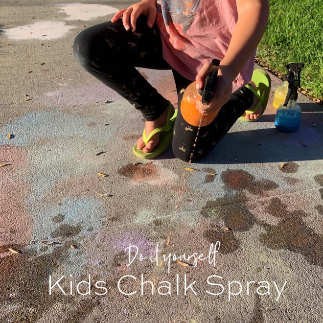 Spray Chalk Sidewalk Chalk