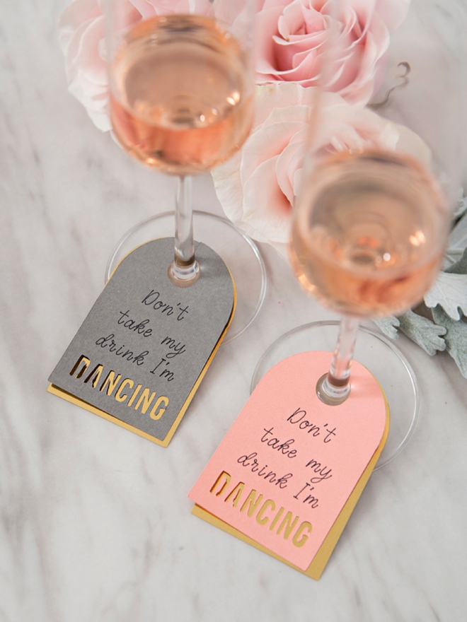 Learn how to make Don't Take My Drink I'm Dancing Cards using your Cricut Explore!