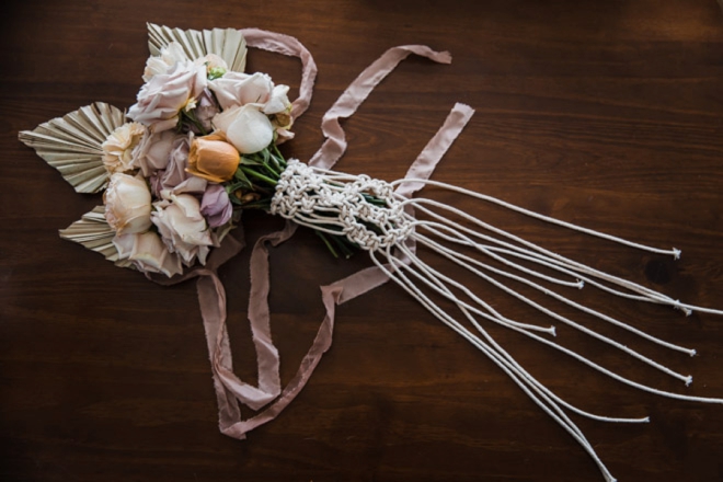How To Create A Macrame Floral Bouquet Wrap