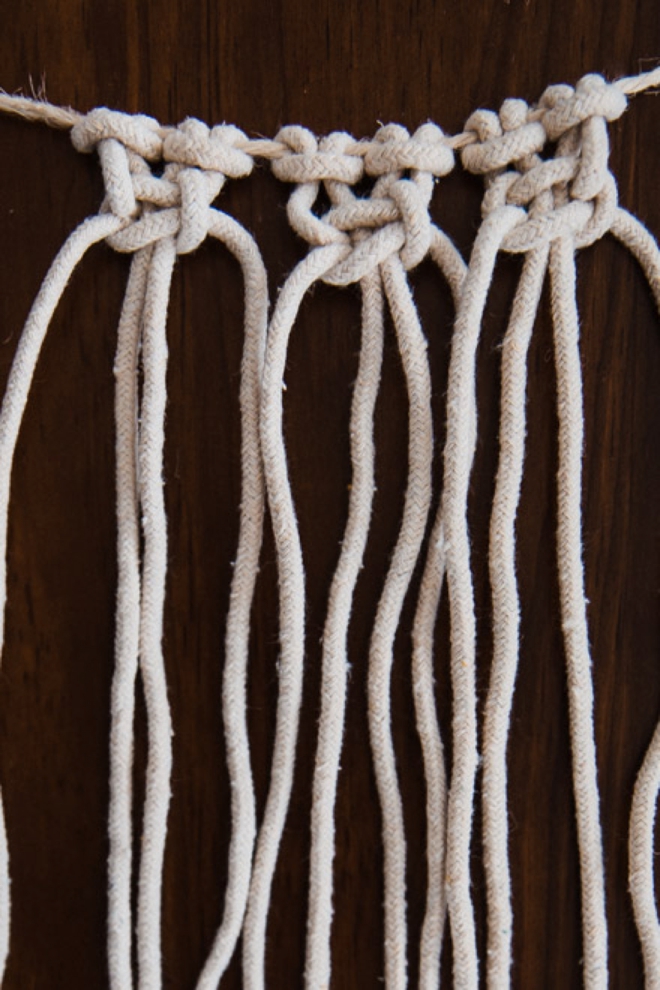Learn how to make macrame items for your boho wedding!
