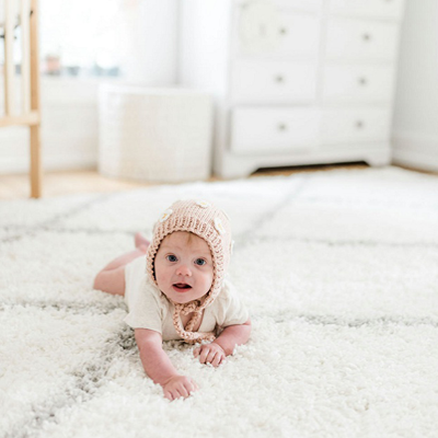 We can't get enough of little Everly and her gorgeous nursery tour on the blog now!