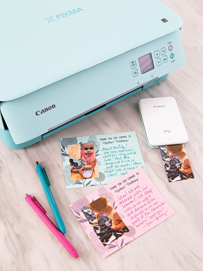 We're obsessed with our new Canon PIXMA TS5320 all-in-one printer!