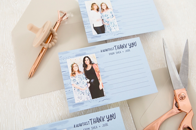 Make your thank yous extra special by printing photo stickers using your Canon IVY!