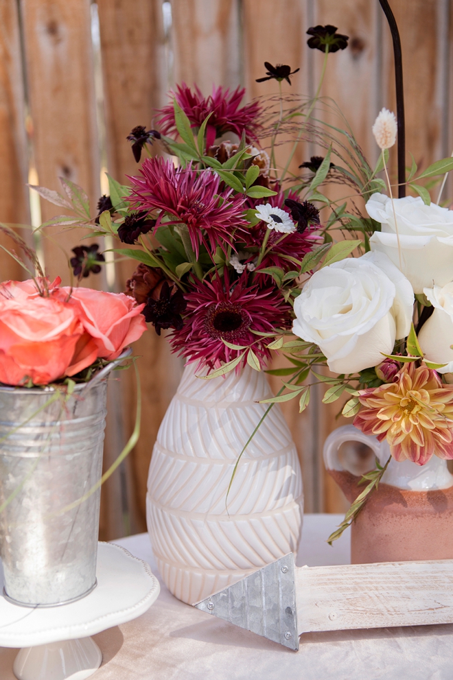 How to create a stunning fall flower bouquet bar!