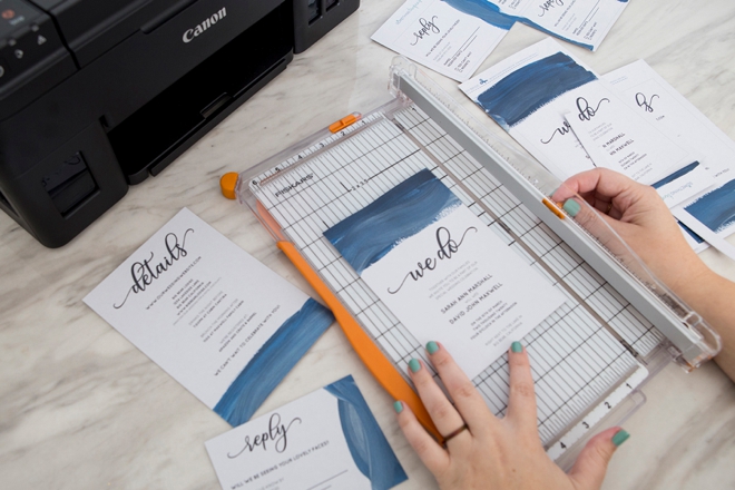 Edit and print this entire wedding invitation suite for free!