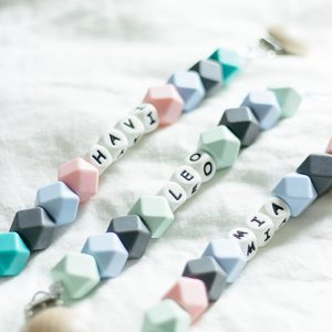 Your baby NEEDS this custom DIY pacifier clip!