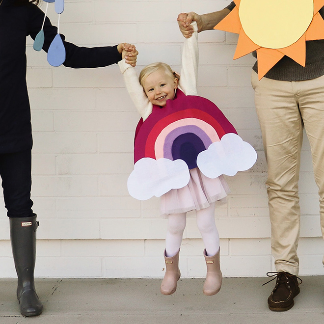 Scary Adorable DIY No Sew Halloween Costumes