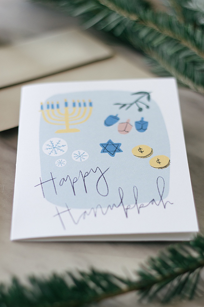 How CUTE are these free holiday card printables from Hein & Dandy?!