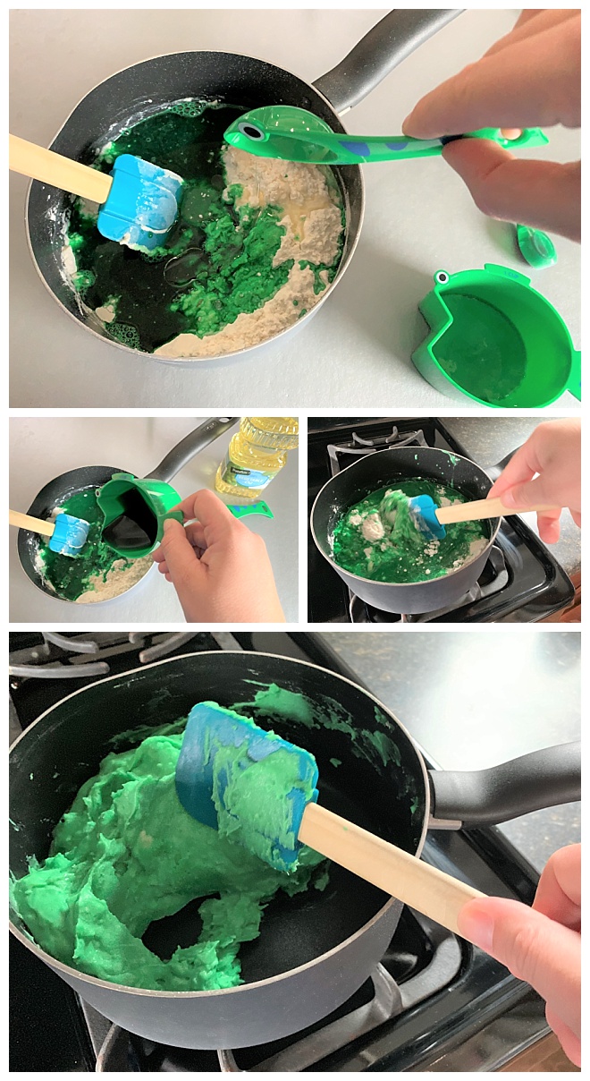 How to make and AWESOME play dough kit with homemade play dough!