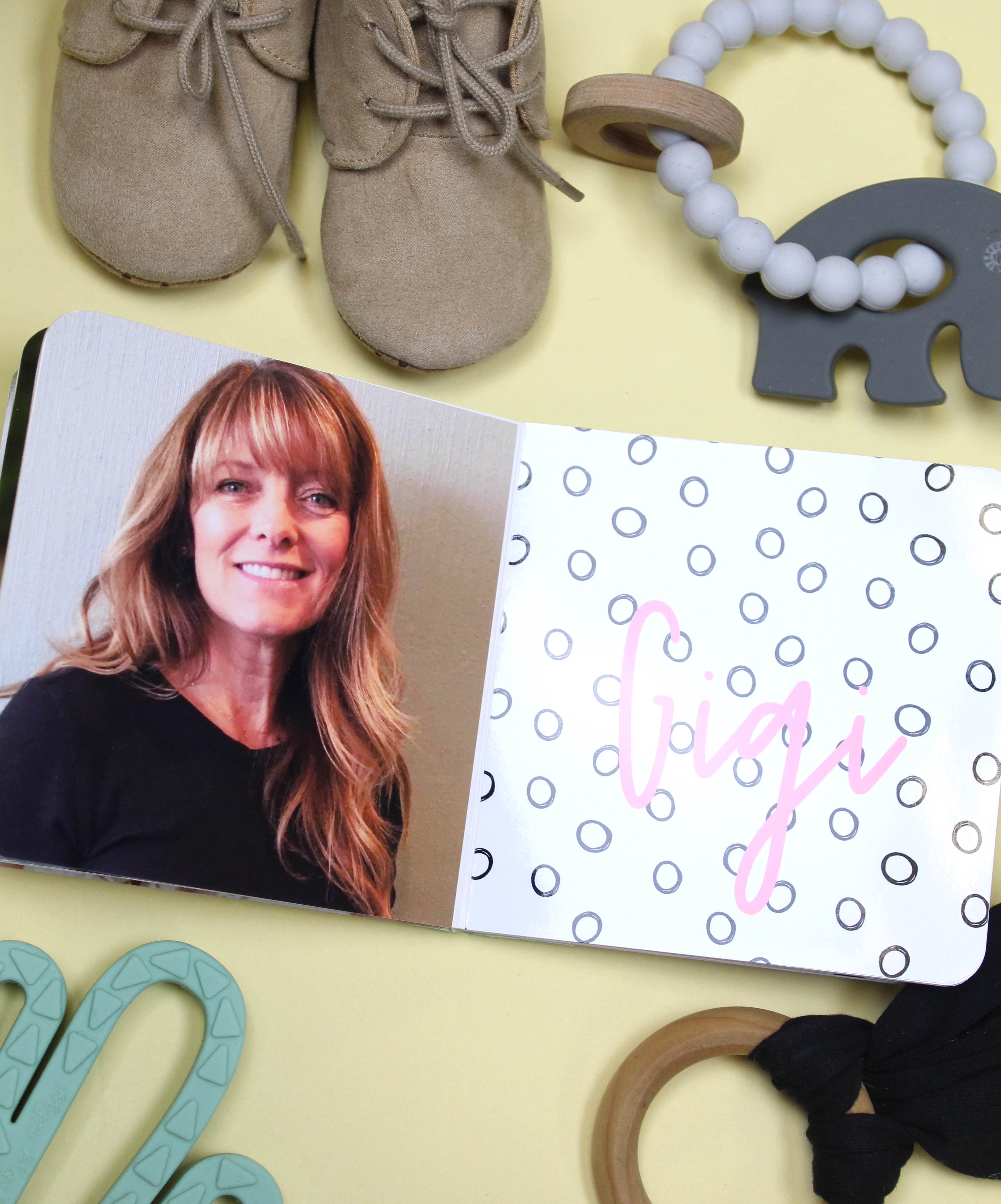 Create a totally adorable family board book for the little in your life!