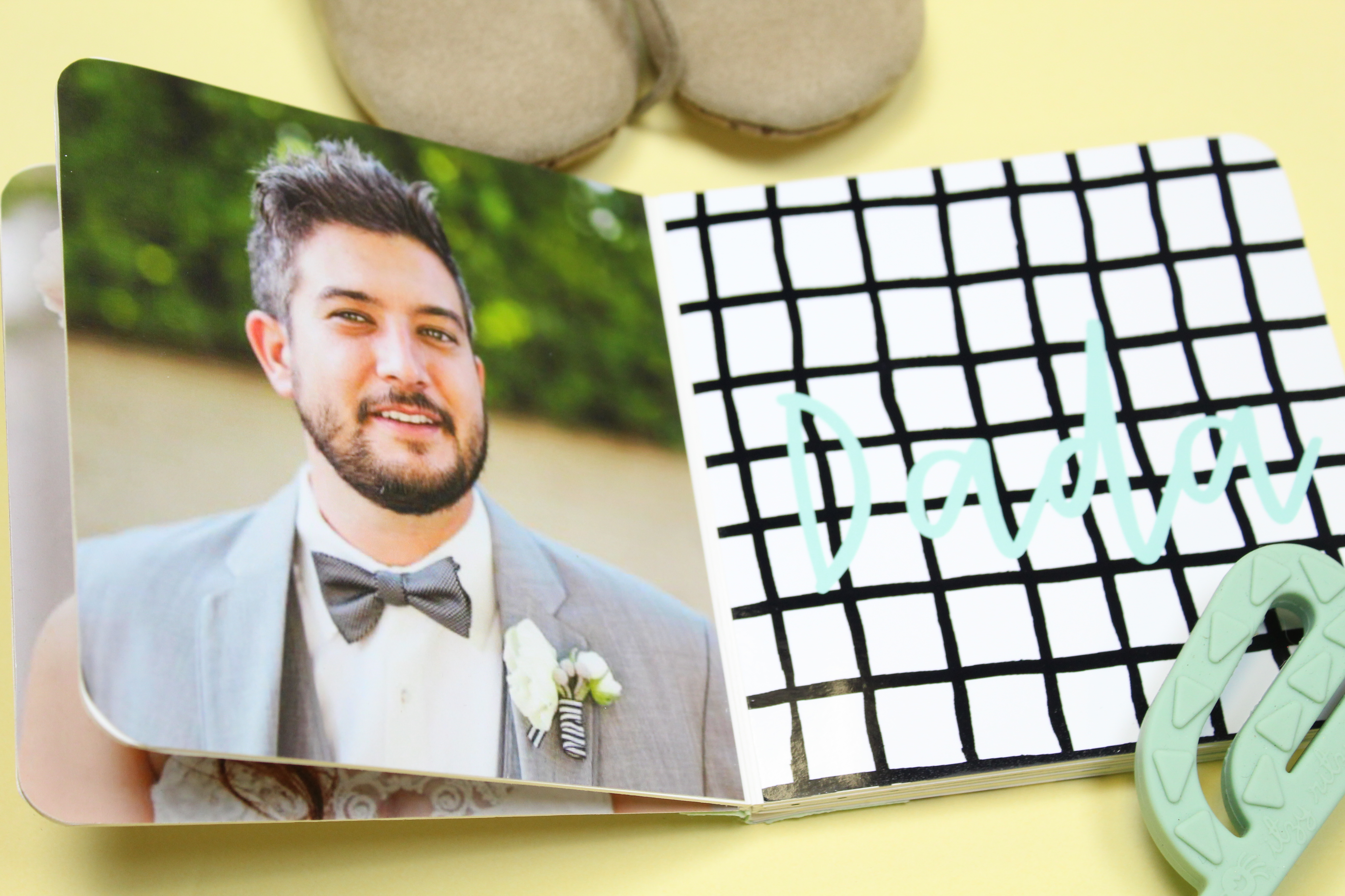 A Board Book tutorial!  Diy board book, Diy photo book, Diy book